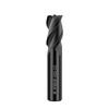 Customizable Nitrided Black Coating Super-Hard High-Speed Steel Two-Flute Milling Cutter