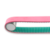 Timing belt with red plastic