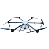 Large-load agricultural sprayer drone front view with cross-fold arms and IP65 body