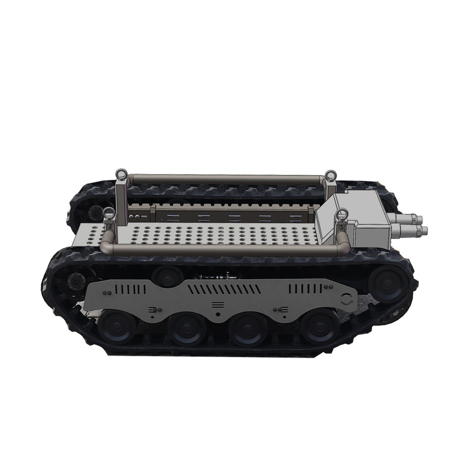 IP68 waterproof crawler robot rover for underwater inspection and dredging