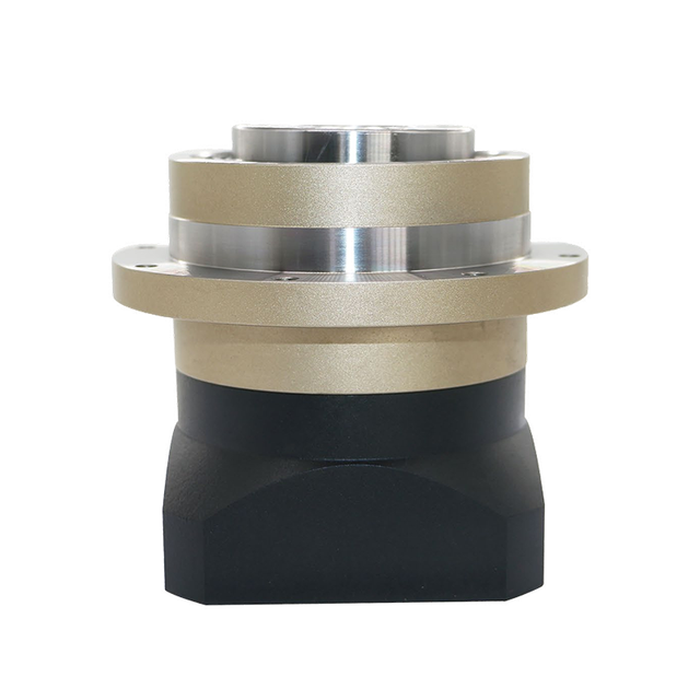 AD Series compact high precision planetary gear reducer for servo drives and CNC machinery, ensuring high stability and long lifespan.