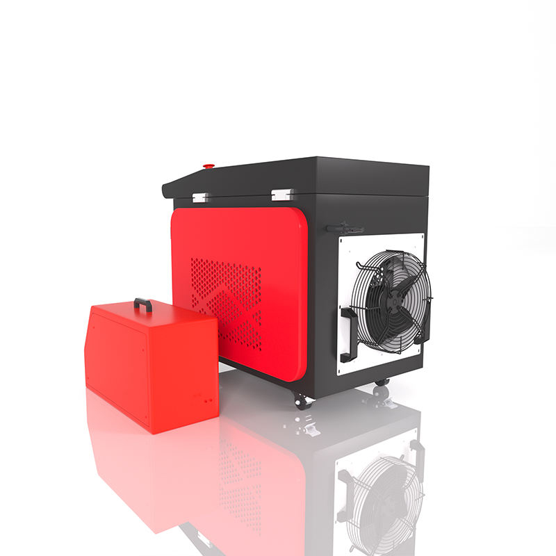 Handheld laser cleaning and rust removal tool for stainless steel and aluminum