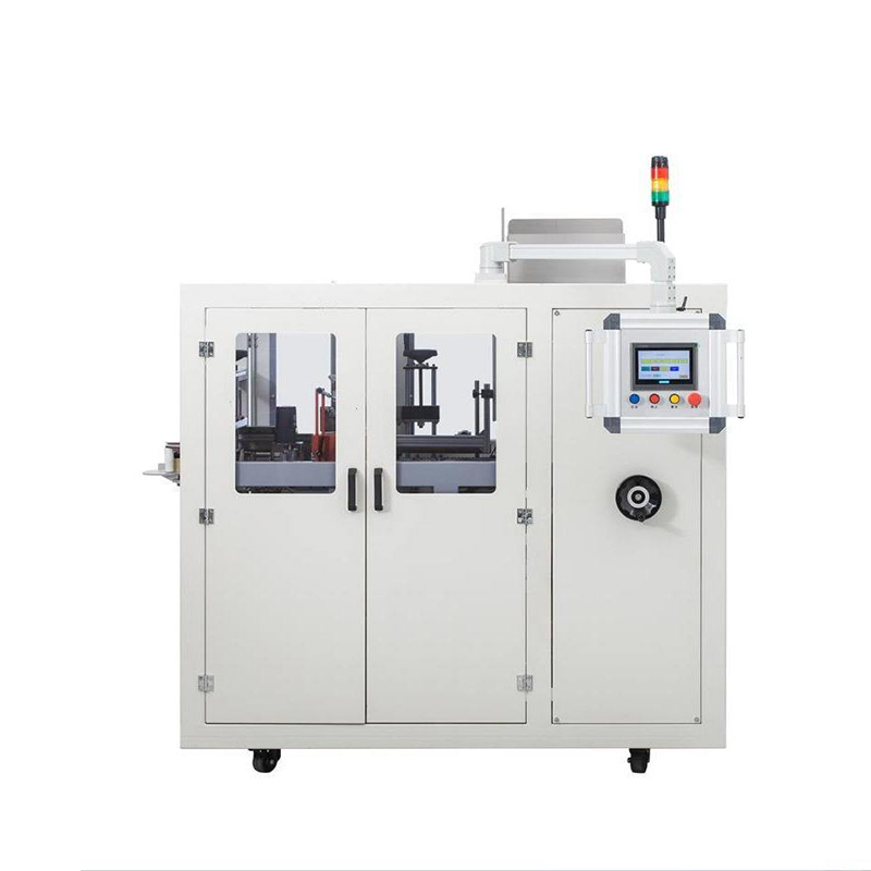 Full-automatic carton unpacking and sealing machine for packaging lines