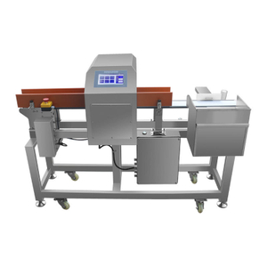Food metal detector machine for frozen meat and poultry processing