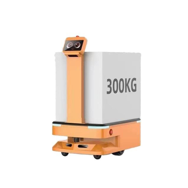 AMR AGV delivery robot with 100kg payload for smart factory logistics