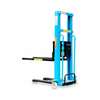Compact semi-electric pallet stacker with electric lifting system