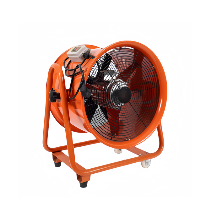 16 inch industrial blower fan front view portable high speed ventilation fan