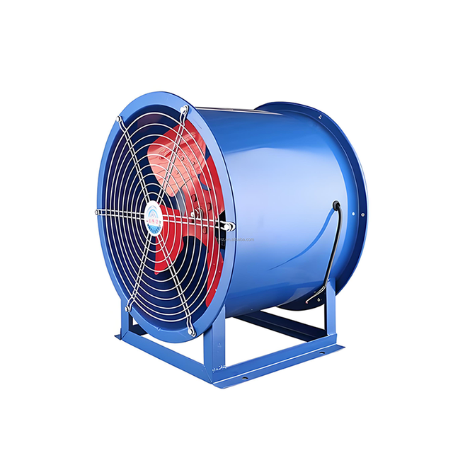 Industrial duct fan front view round wall exhaust fan 220V 380V