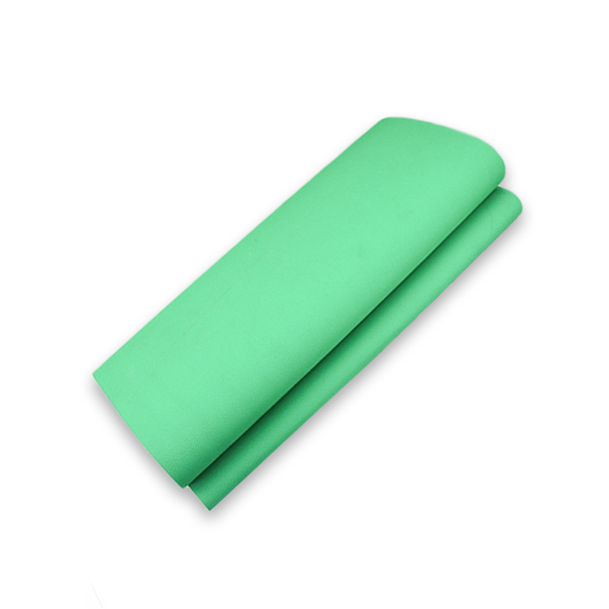 Green rubber and plastic conveyor belt