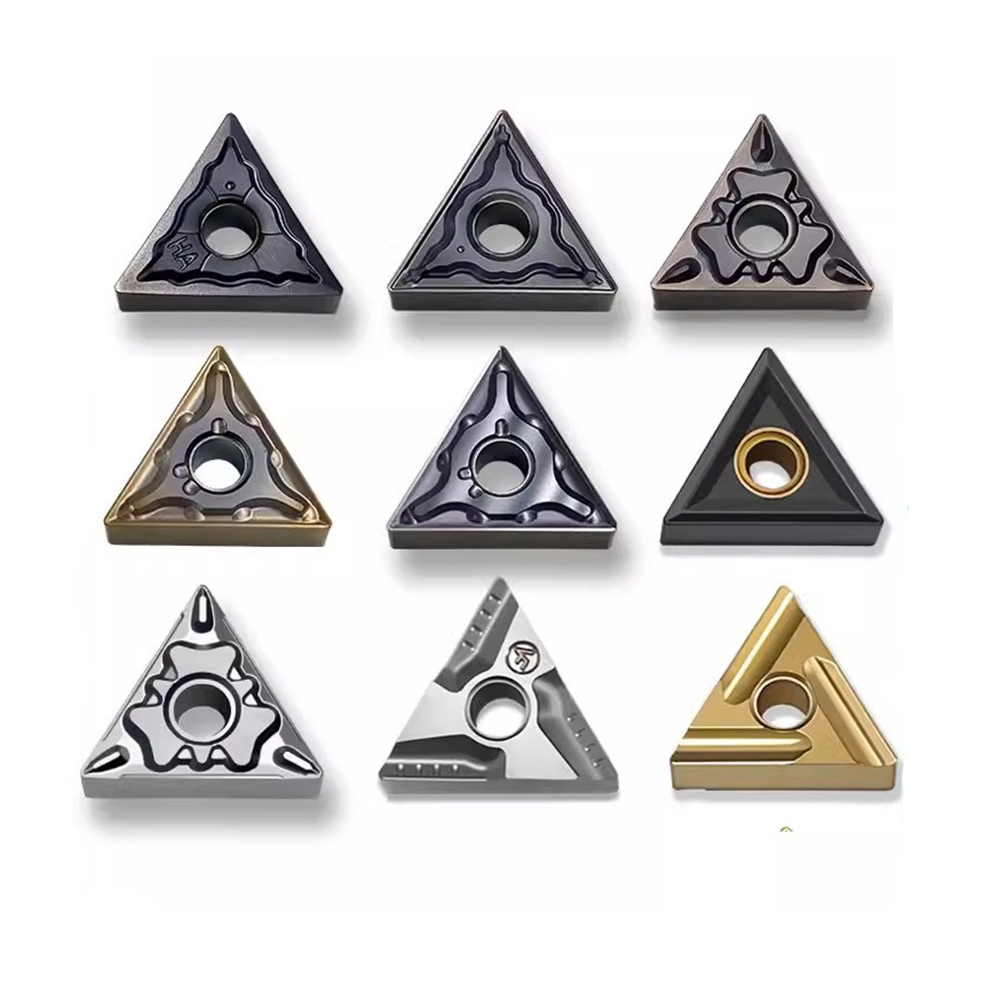 Alloy Rough and Finish Turning Grooving Triangular External Circular Insert CNC Cutter Head