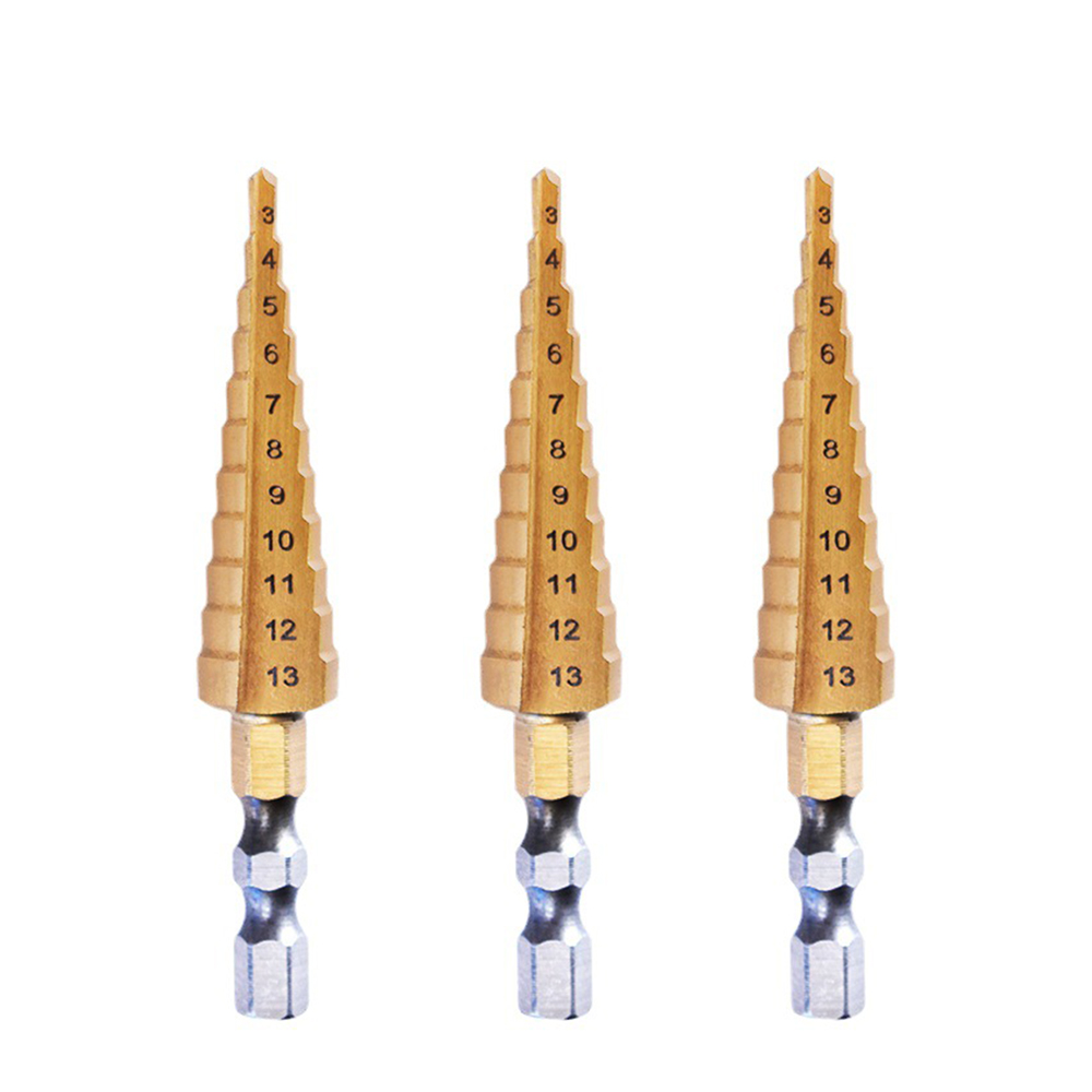 3-13mm Step Drill Hexagonal Shank Drill Bit