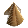 4-42mm Straight Groove Pagoda Drill Bit