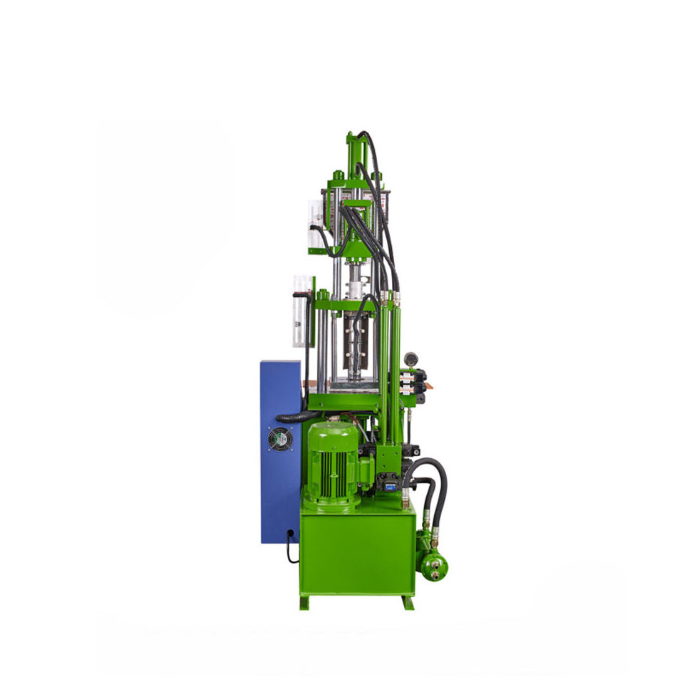 Precision plastic press used for electronic and insert molded parts