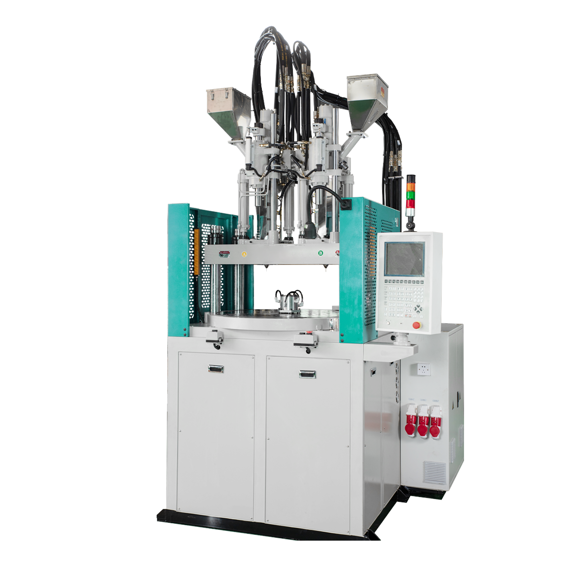 Vertical Hydraulic Injection Moulding Machine for Screwdriver Handle and Electronic Thermometer Parts
