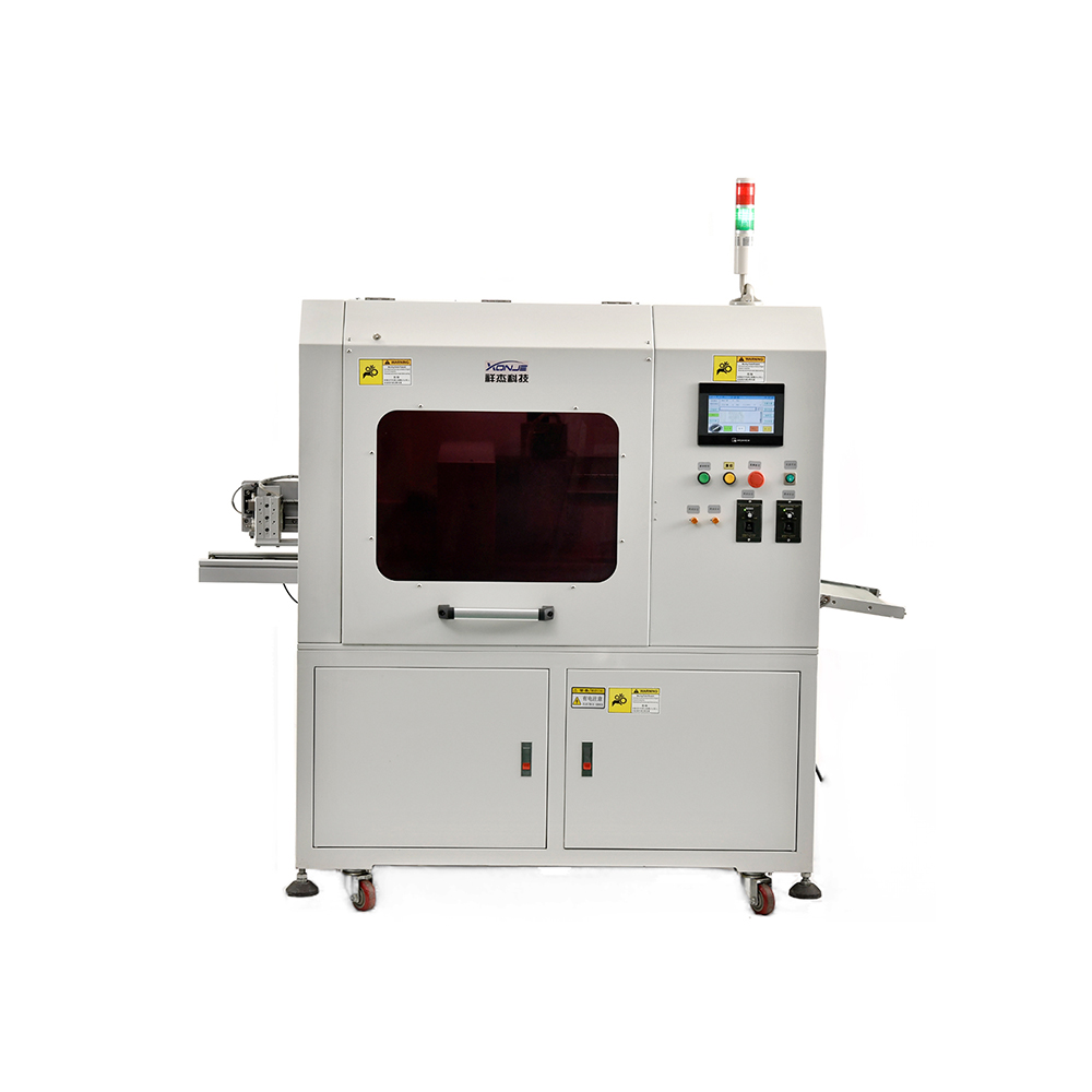 Automatic V-cut separator with dual-direction cutting and vacuum suction system for clean PCB processing