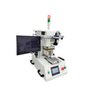 Front view of XONJE XJPP-1A automatic pulse welding machine with digital temperature control and vacuum alignment function