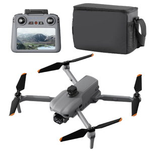 5G FPV GPS drone with 3-axis gimbal and 360 obstacle avoidance flying over mountains