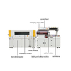 Integrated side seal shrink wrapping machine with continuous packaging design