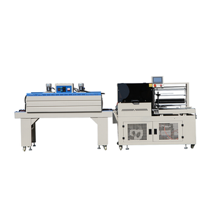 Full automatic bottom film shrink packaging machine for POF PE film sealing and cutting