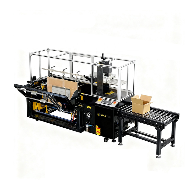 Fully automatic carton opener and folding system designed for consistent forming speed, smooth conveying and reliable sealing performance