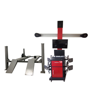3D four wheel alignment system with HD camera and high-precision measuring functions for automotive workshops
