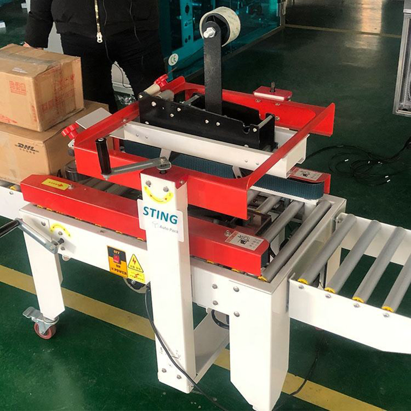 high-speed box erecting and sealing equipment for logistics use