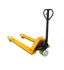 Manual hand pallet truck with adjustable forks for warehouse logistics