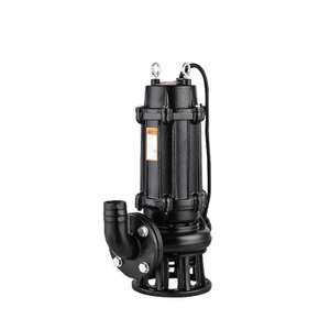 Wear resistant submersible pump for water treatment and continuous duty operation