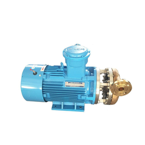 Small cryogenic centrifugal pump for liquid oxygen and liquid nitrogen transfer