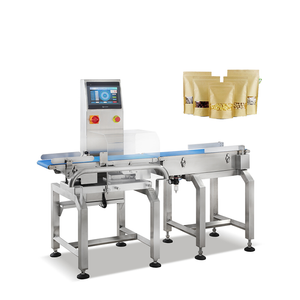 automatic inline checkweigher machine for small packaged food and products