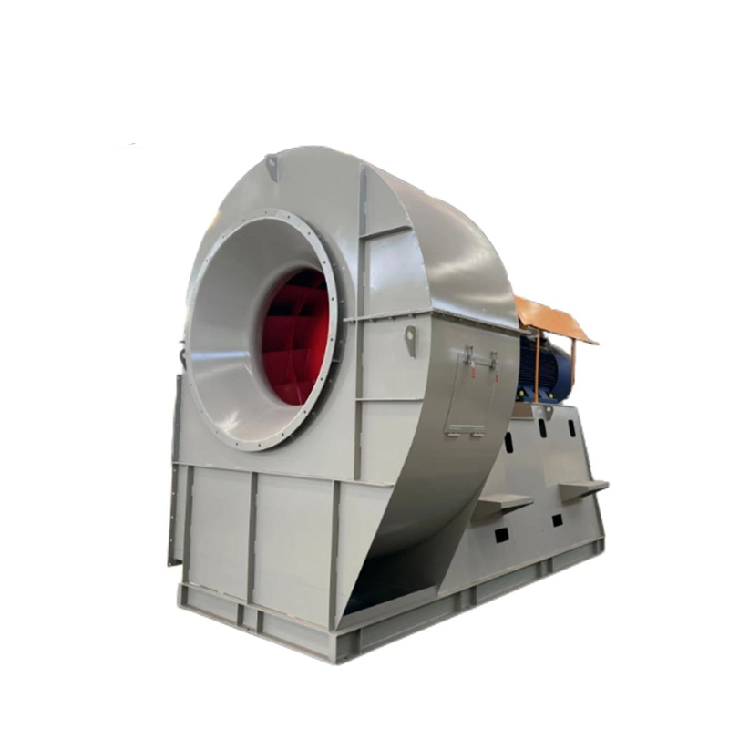Induced draft fan front view high temperature industrial exhaust fan 22kW 30kW