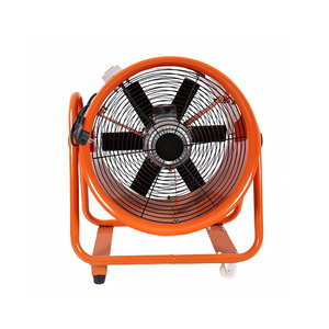 16 inch industrial blower fan front view portable high speed ventilation fan