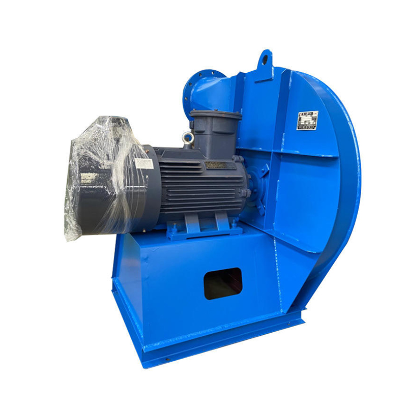 Radial blower front view 380V 3000RPM high pressure ventilation fan 6 inch