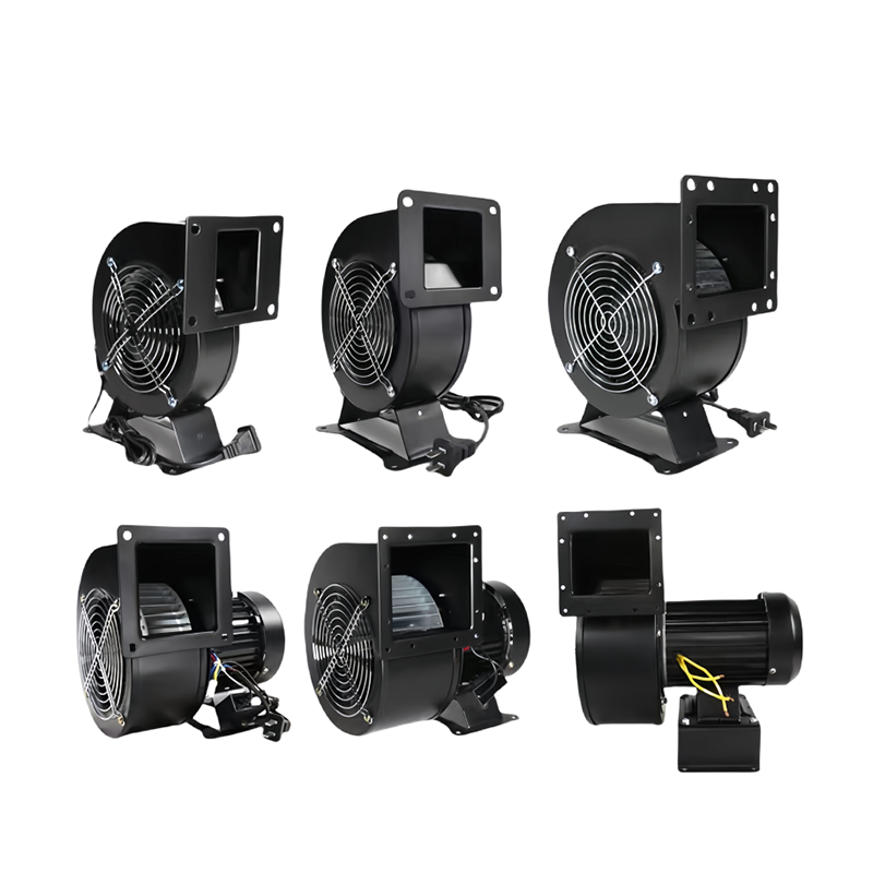 Medium pressure air blower front view for industrial heat dissipation air supply