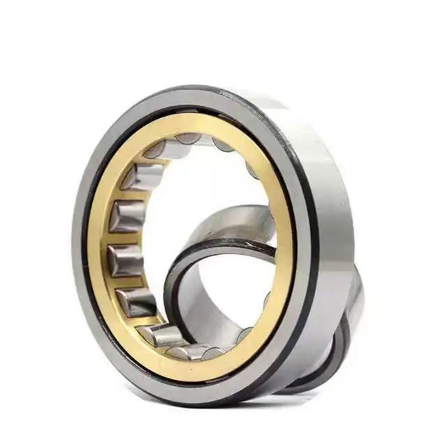 Front view of NU205 NJ206 NUP207 cylindrical roller bearing for motor use
