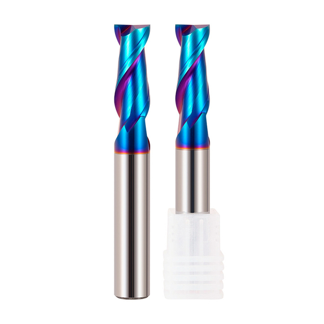 Customizable 65 Degree 2-Flute Tungsten Carbide Milling Cutter for CNC Machining