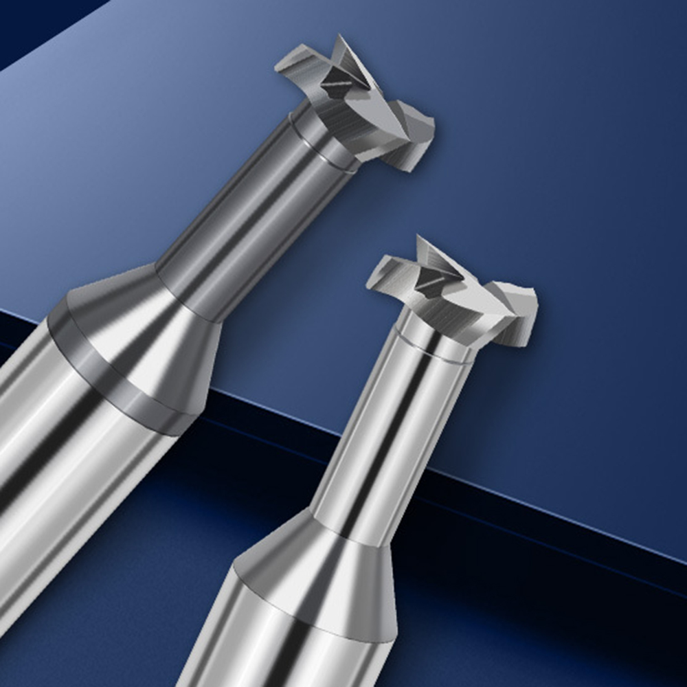Customizable 4-Flute Carbide T-Slot End Mill