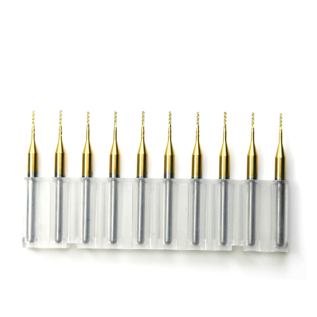 Customizable Titanium-Coated Imported PCB Milling Cutter