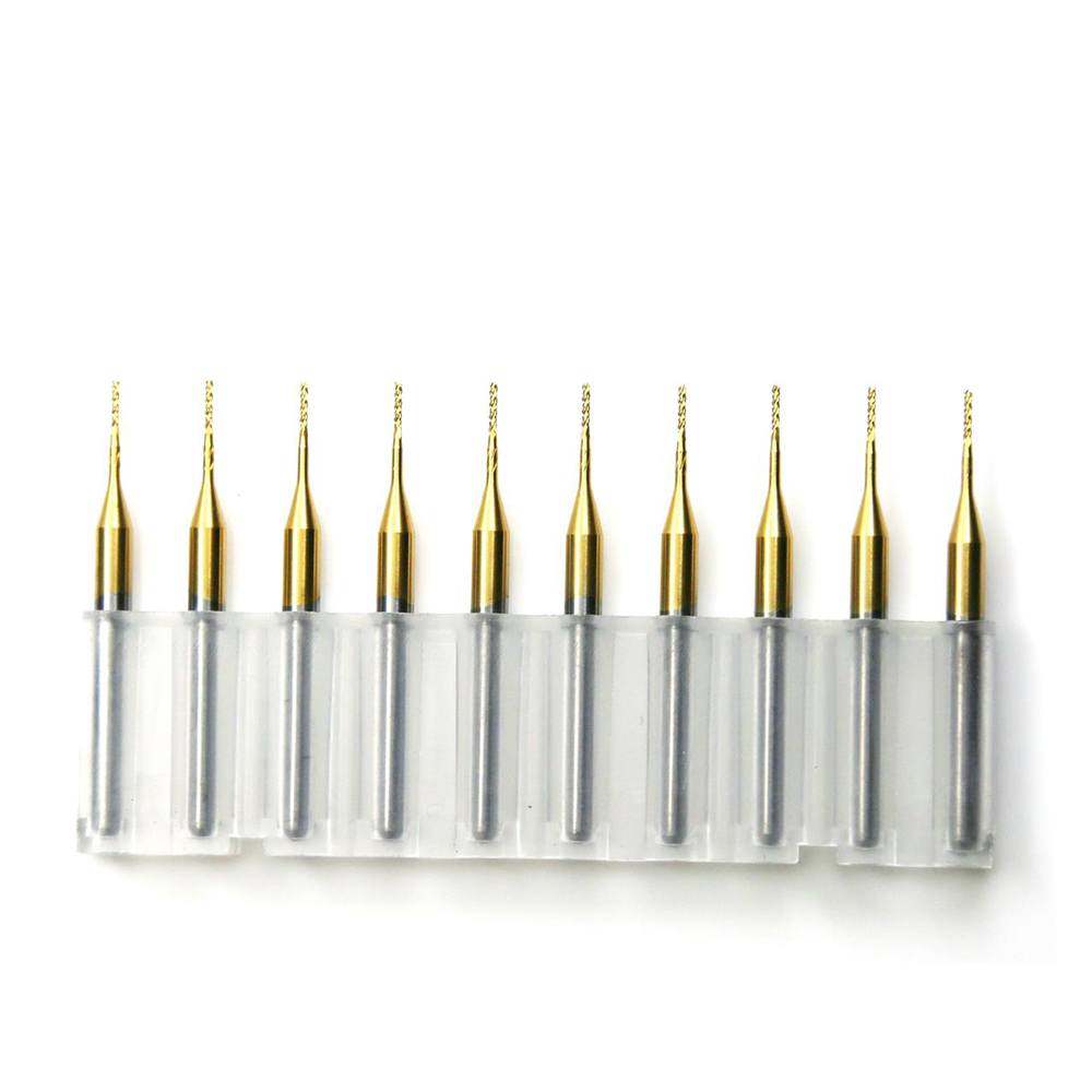 Customizable Titanium-Coated Imported PCB Milling Cutter