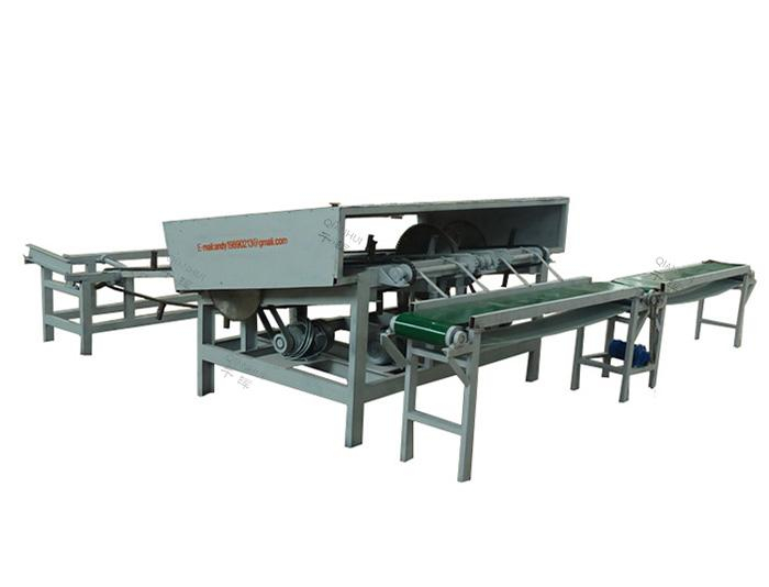 Twisting Line Log Cutting Saw