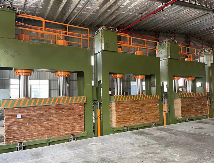 500T Upper Pressure Plywood Pre Press Machine
