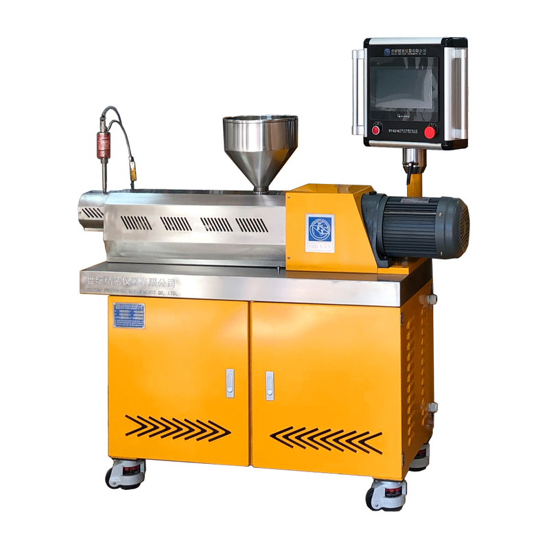 SY-6216-B laboratory single screw extruder programmable type