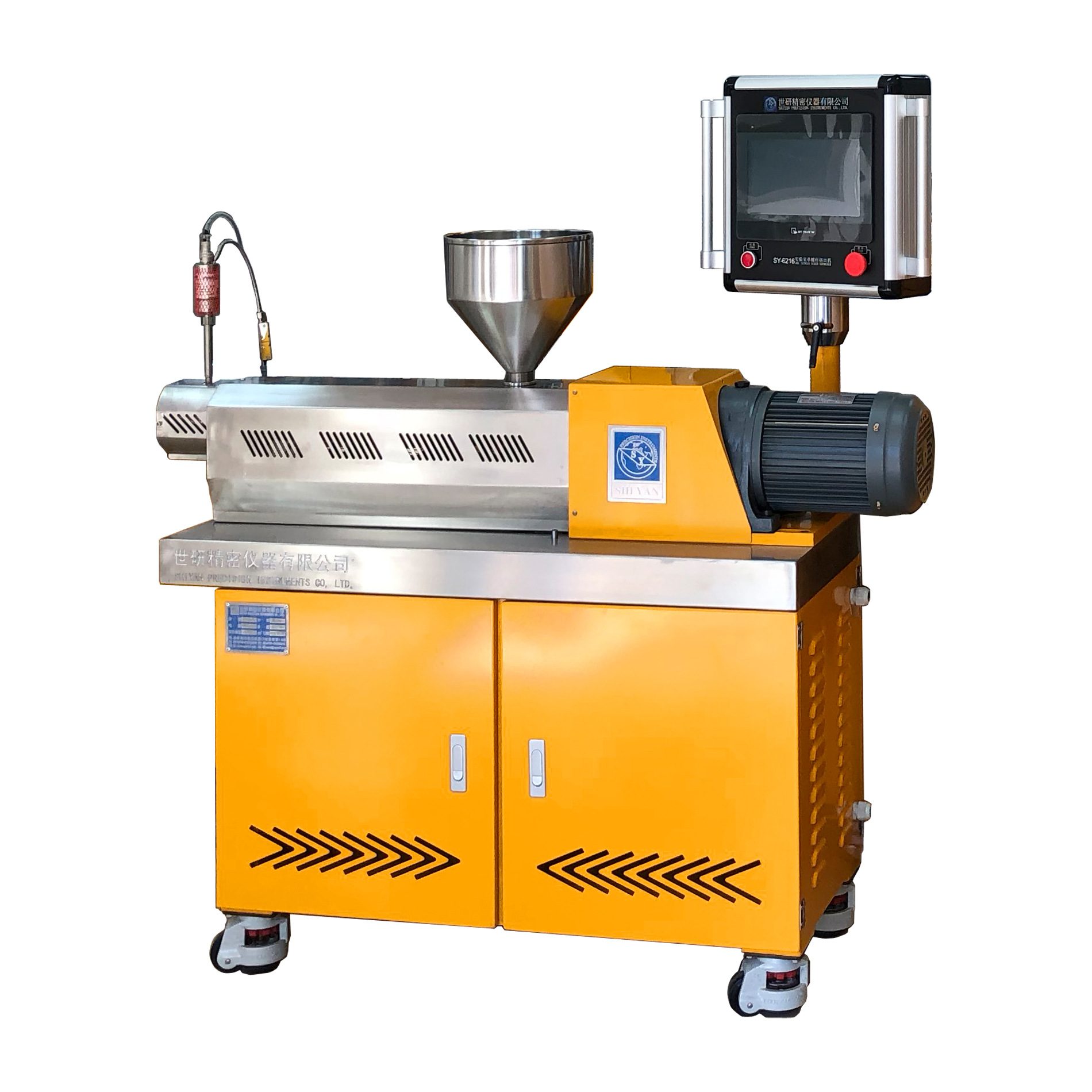 SY-6216-B laboratory single screw extruder programmable type