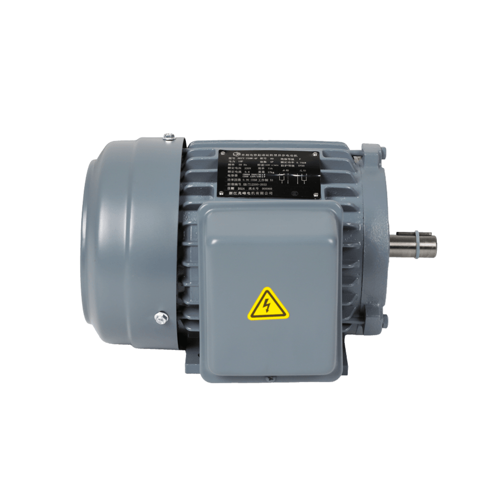 ZF Iron Casting Single-Phase Horizontal Double Capacitor Motor