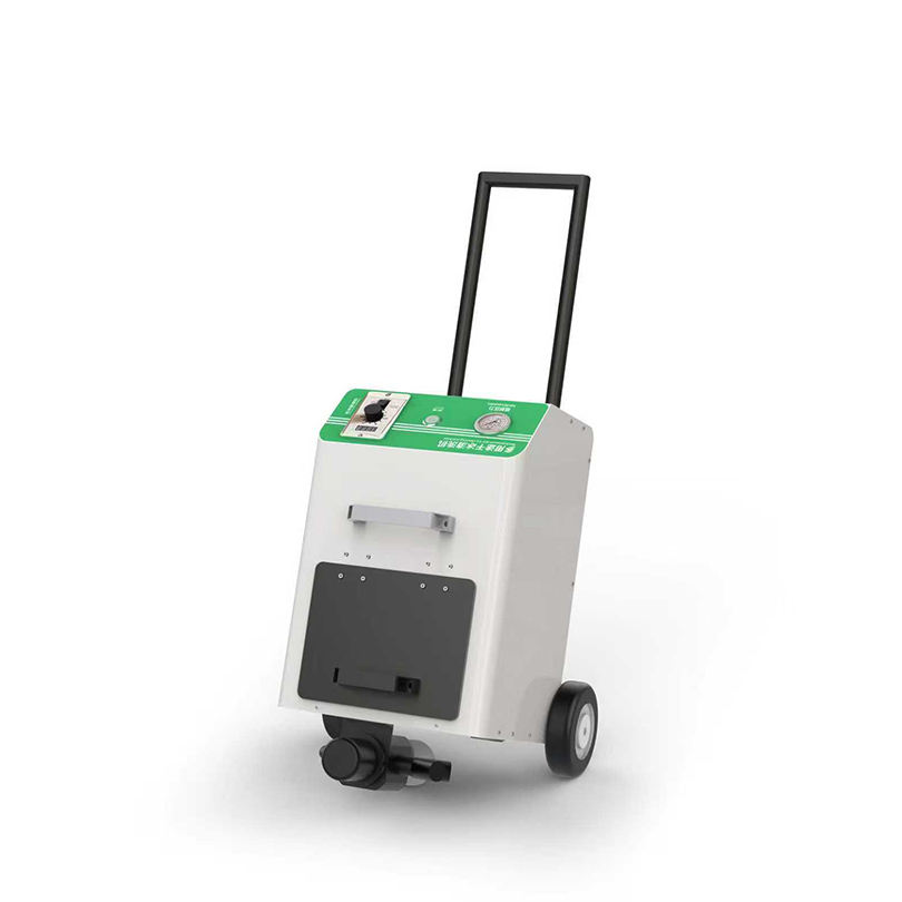 portable dry ice cleaning machine with high pressure blasting and 2kg capacity for industrial equipment cleaning