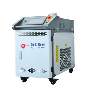 pulse fiber laser cleaning machine for removing rust paint and grease from stainless steel and carbon steel