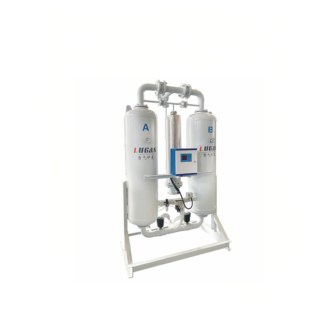 LUGAS Externally Heated Purge Desiccant Air Dryer