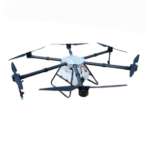 16L drone sprayer front view, six-rotor agricultural UAV for plant protection