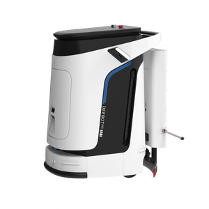 autonomous commercial cleaning robot with laser navigation for large facilities