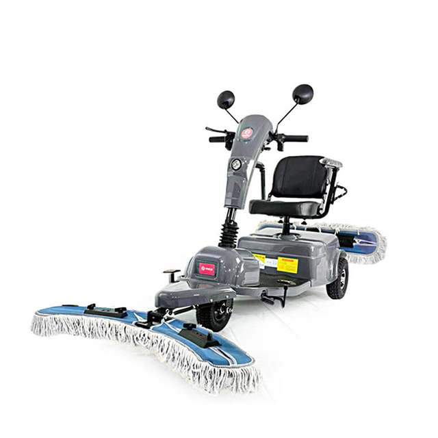 hand push floor sweeper for commercial large-area cleaning
